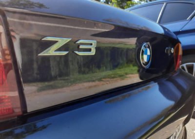 BMW Z3 Heckansicht - Kofferraum